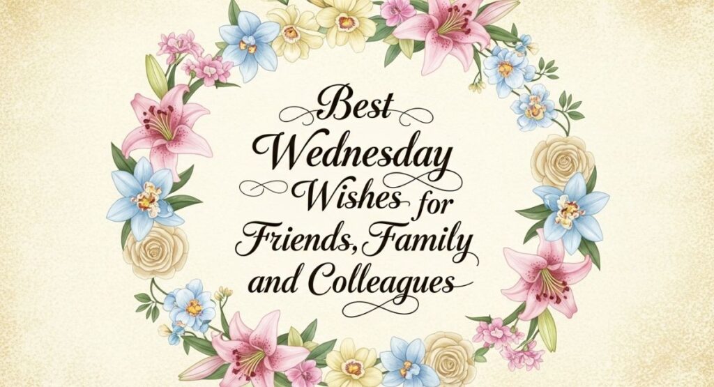 Best Wednesday Wishes for Friends, Family, and Colleagues