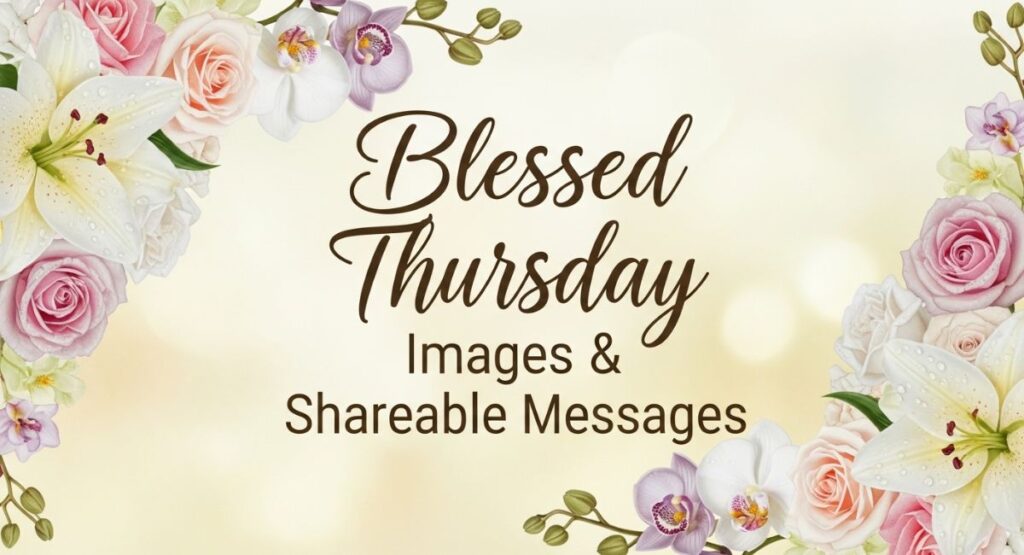 Blessed Thursday Images & Shareable Messages