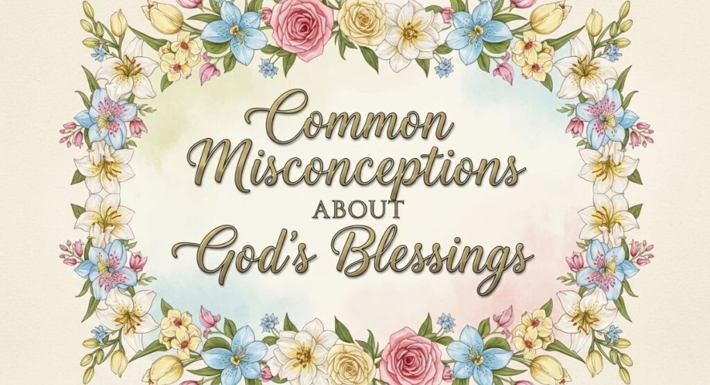 Common Misconceptions About God’s Blessings