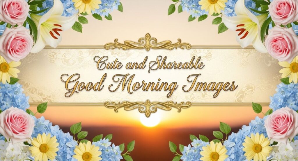 Cute and Shareable Good Morning Images