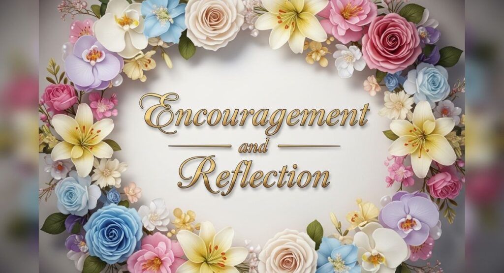 Encouragement and Reflection