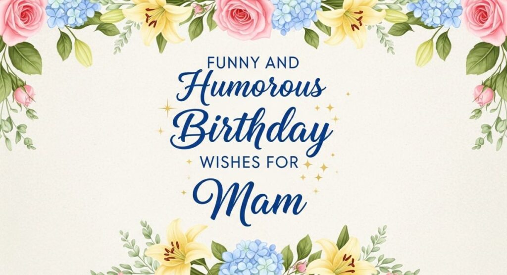 Funny and Humorous Birthday Wishes for Mam