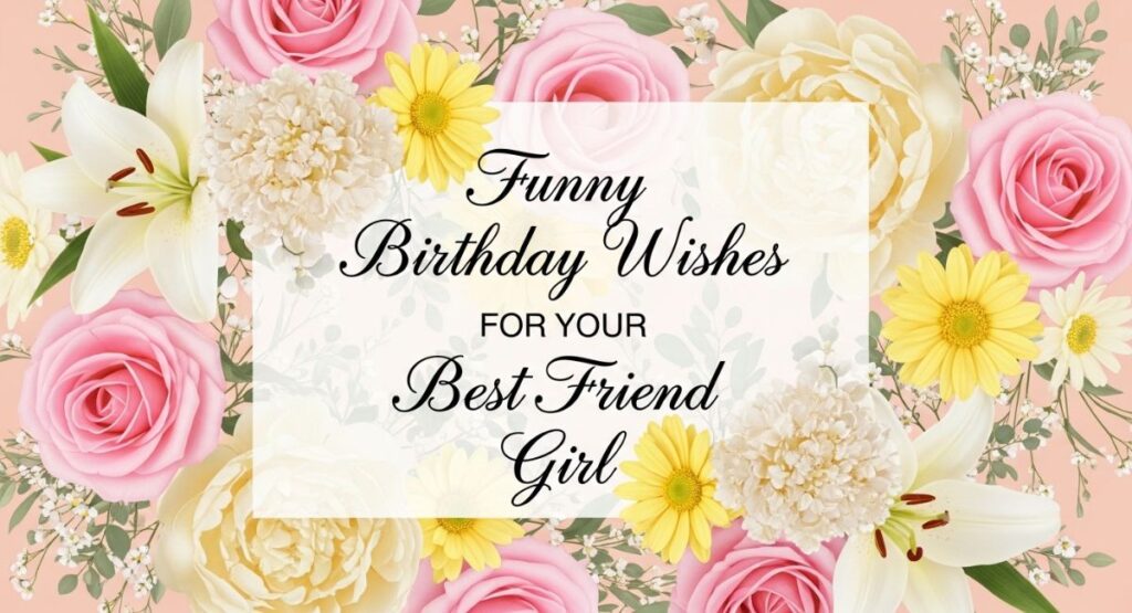 Funny Birthday Wishes for Your Best Friend Girl