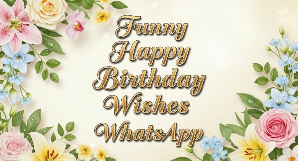 Funny Happy Birthday Wishes WhatsApp