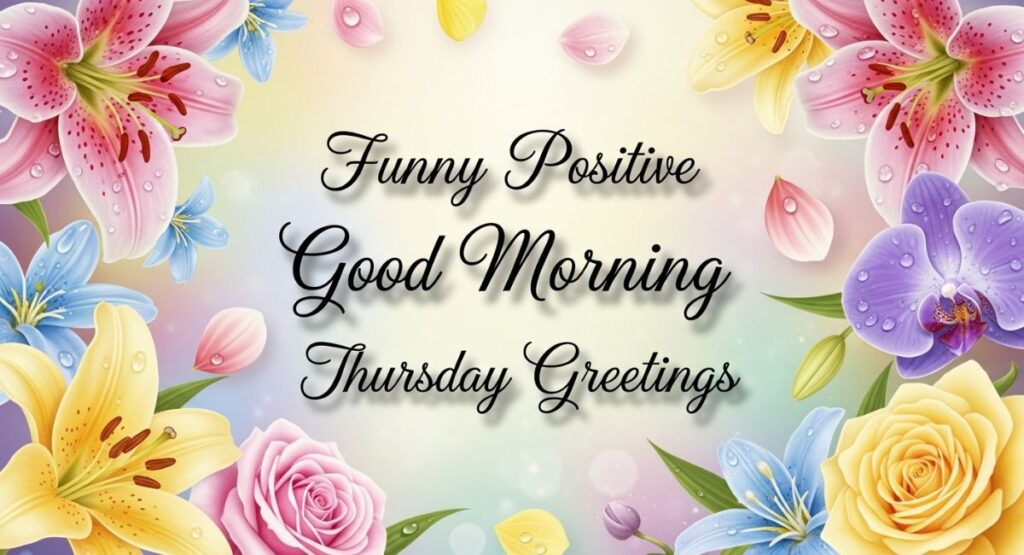 Funny Positive Good Morning Thursday Greetings