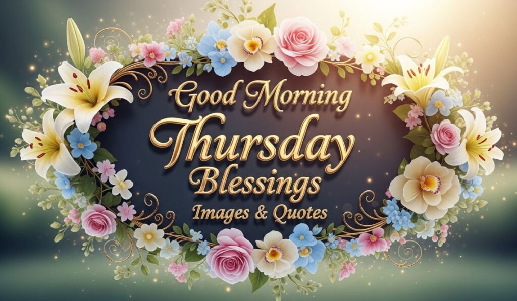 Good Morning Thursday Blessings Images & Quotes