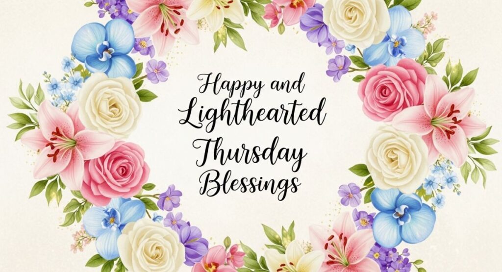 Happy and Lighthearted Thursday Blessings