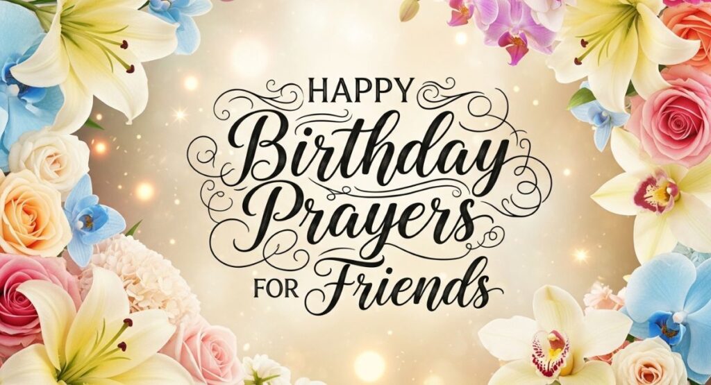 Happy Birthday Prayers for Friends