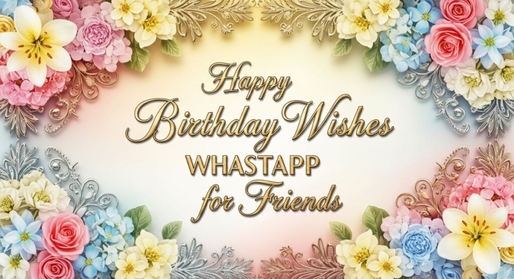 Happy Birthday Wishes WhatsApp for Friends