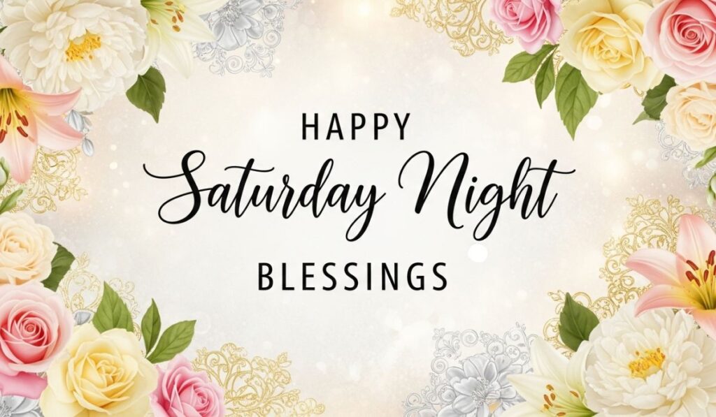 Happy Saturday Night Blessings