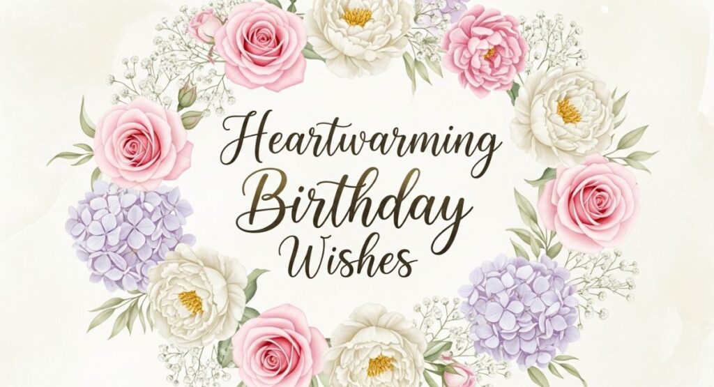 Heartwarming Birthday Wishes
