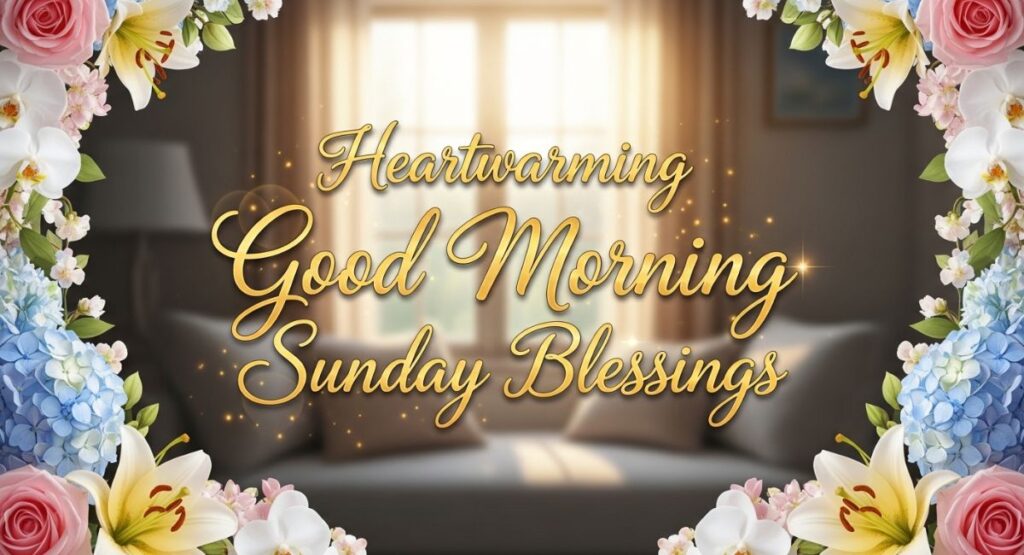 Heartwarming Good Morning Sunday Blessings