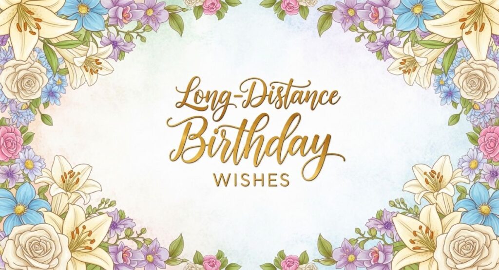 Long-Distance Birthday Wishes