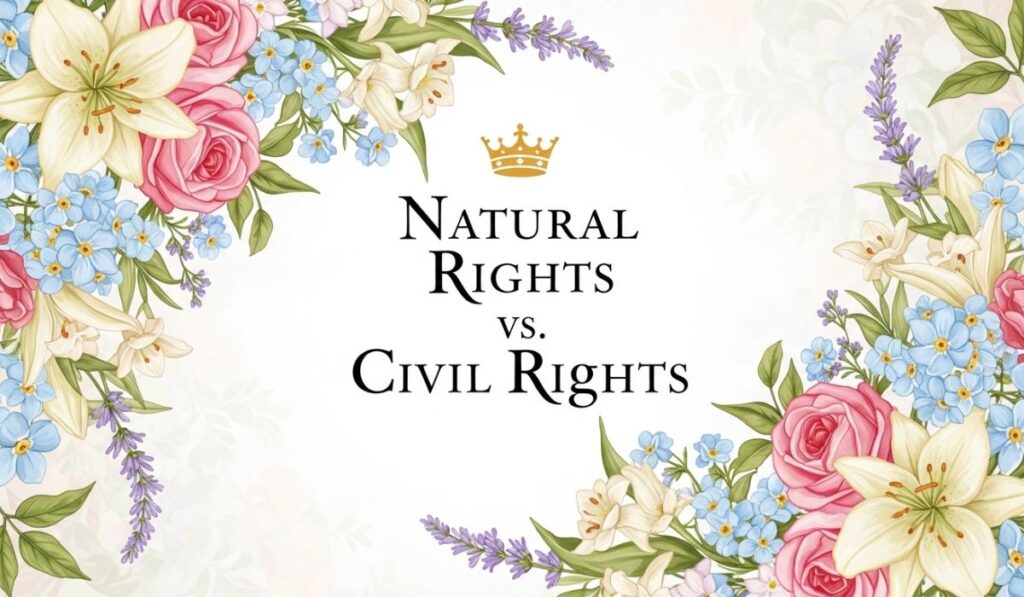 Natural Rights vs. Civil Rights