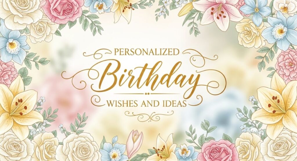 Personalized Birthday Wishes and Ideas