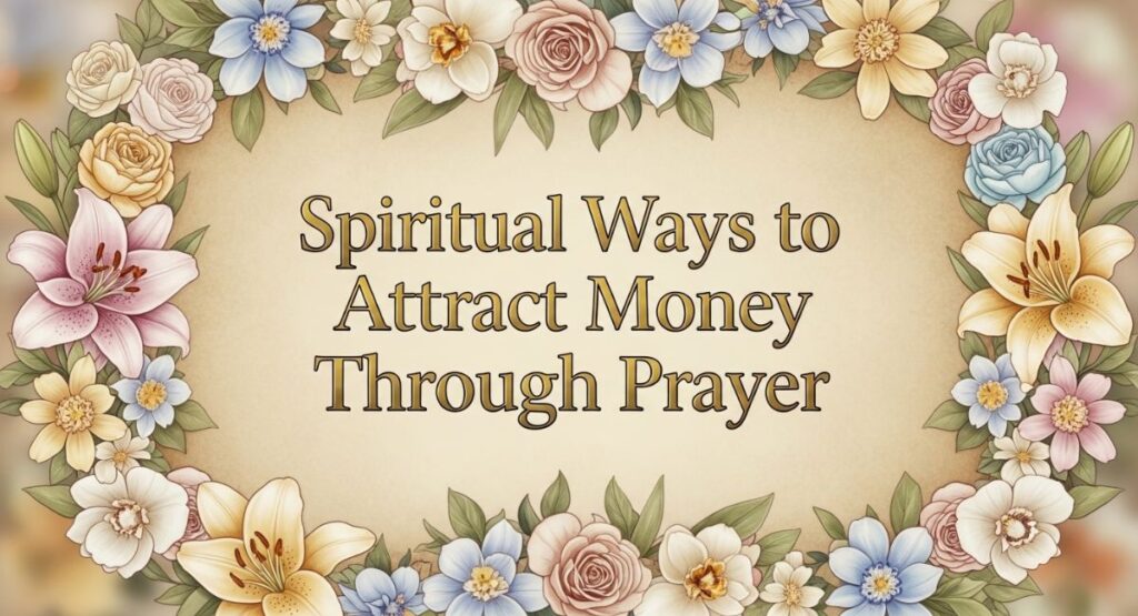 Spiritual Ways to Attract Money Through Prayer