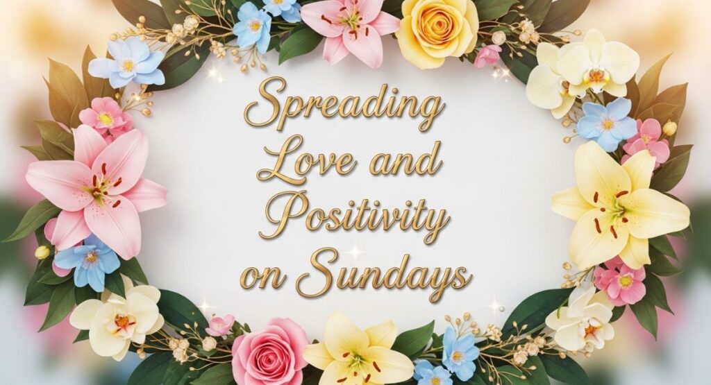 Spreading Love and Positivity on Sundays