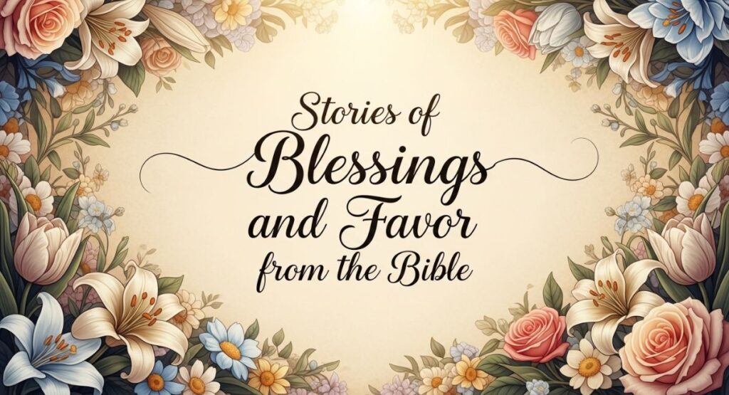 Stories of Blessings and Favor from the Bible