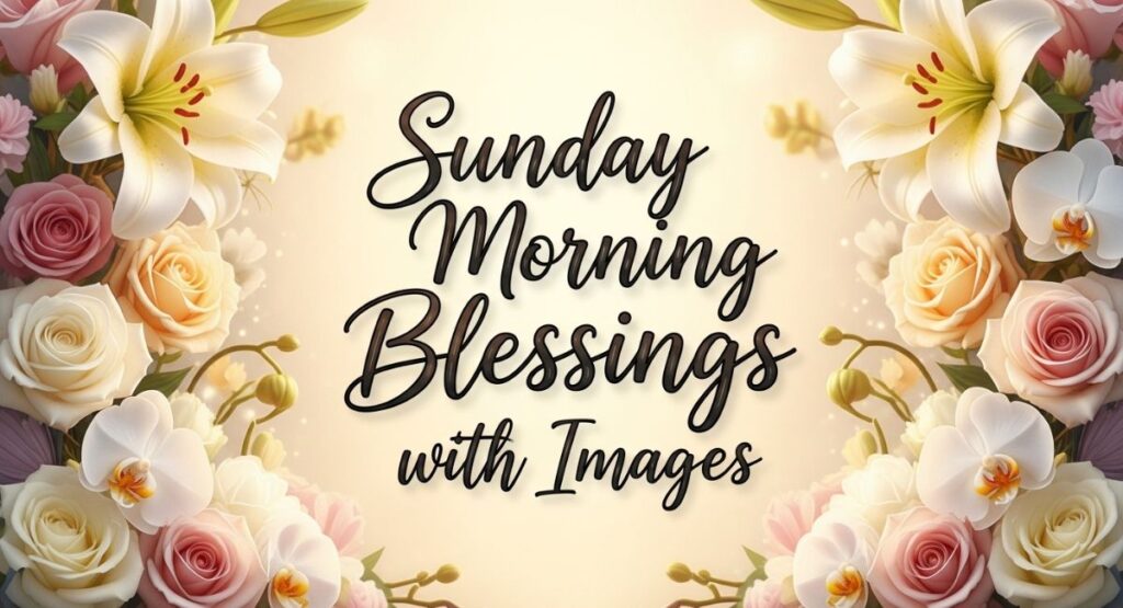 Sunday Morning Blessings with Images