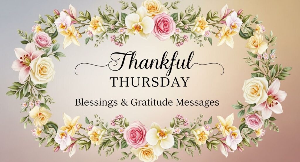 Thankful Thursday Blessings & Gratitude Messages