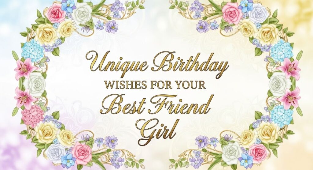Unique Birthday Wishes for Your Best Friend Girl