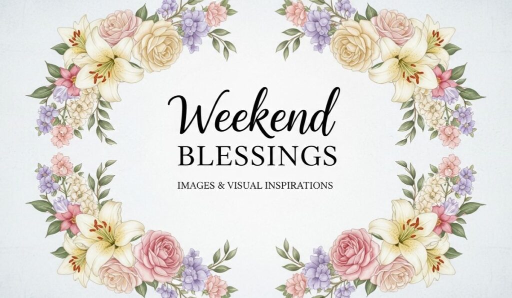 Weekend Blessings Images and Visual Inspirations