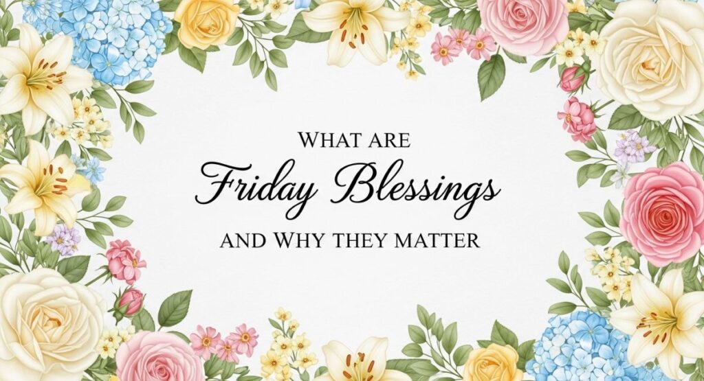 What Are Friday Blessings and Why They Matter