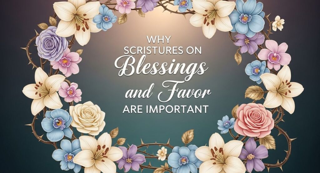Why Scriptures on Blessings and Favor Are Important