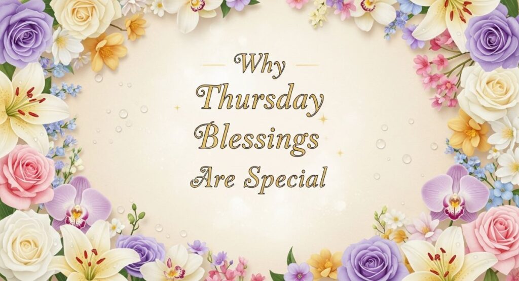 Why Thursday Blessings Are Special
