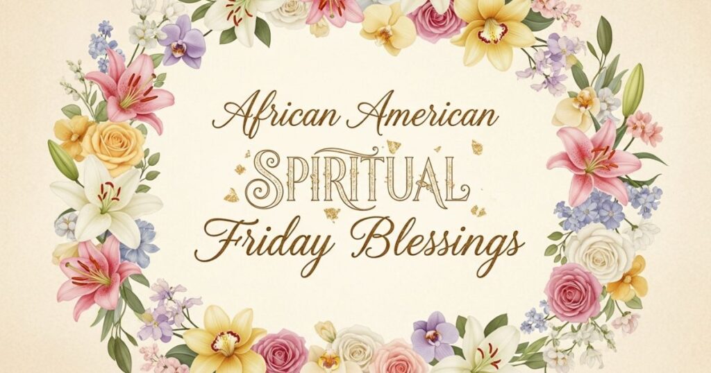 African American Spiritual Friday Blessings