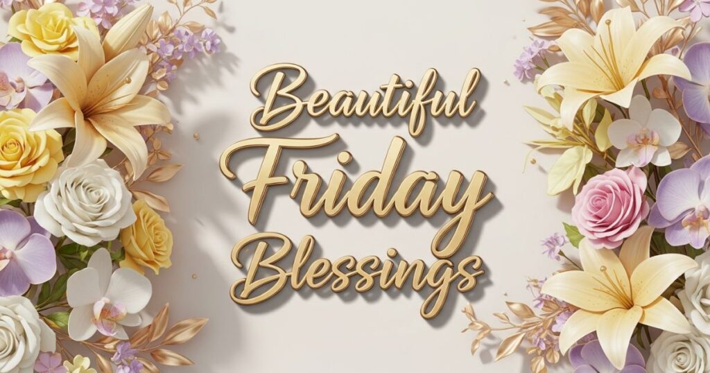 Beautiful Friday Blessings