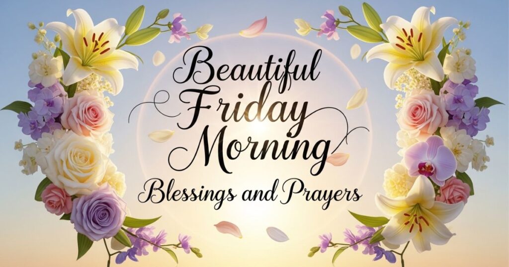 Beautiful Friday Morning Blessings and Prayers