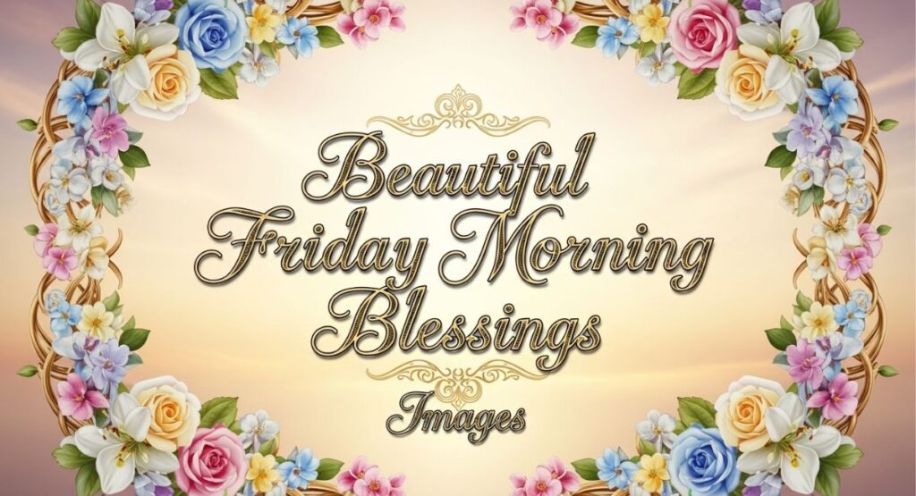 Beautiful Friday Morning Blessings Images