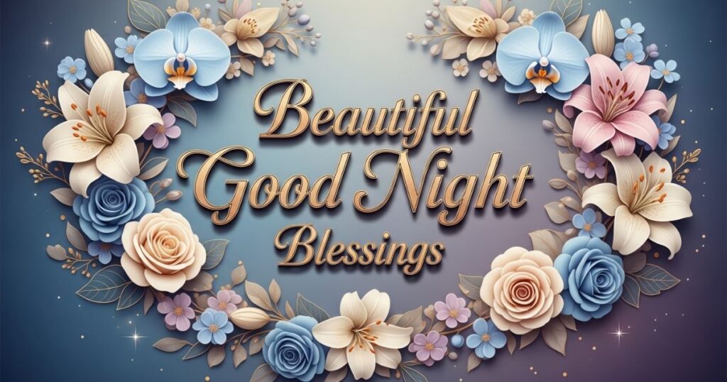 Beautiful Good Night Blessings