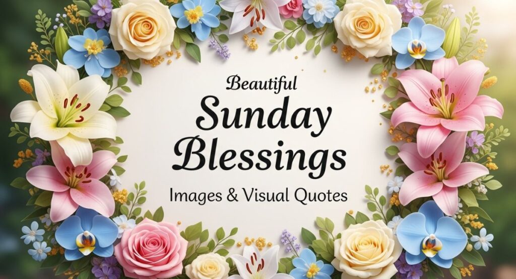Beautiful Sunday Blessings Images & Visual Quotes