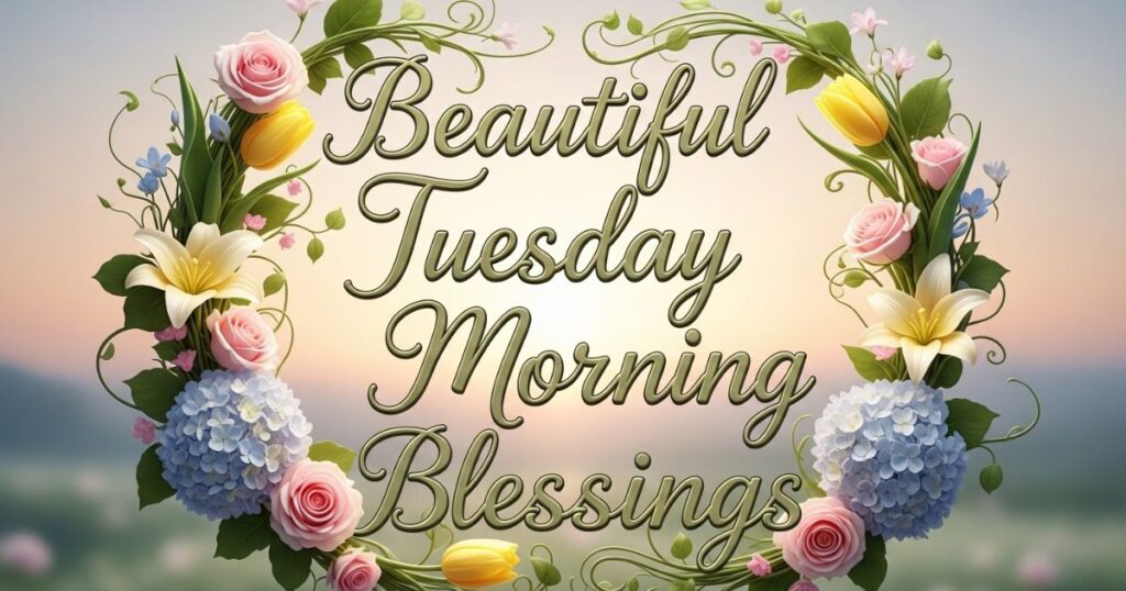 Beautiful Tuesday Morning Blessings