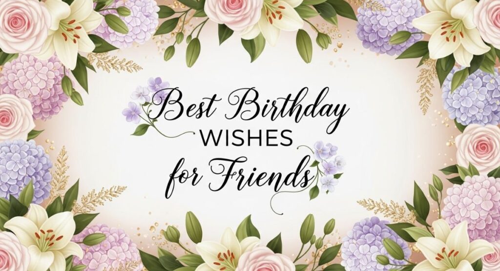 Best Birthday Wishes for Friends
