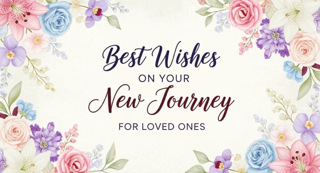 Best Wishes on Your New Journey for Loved Ones
