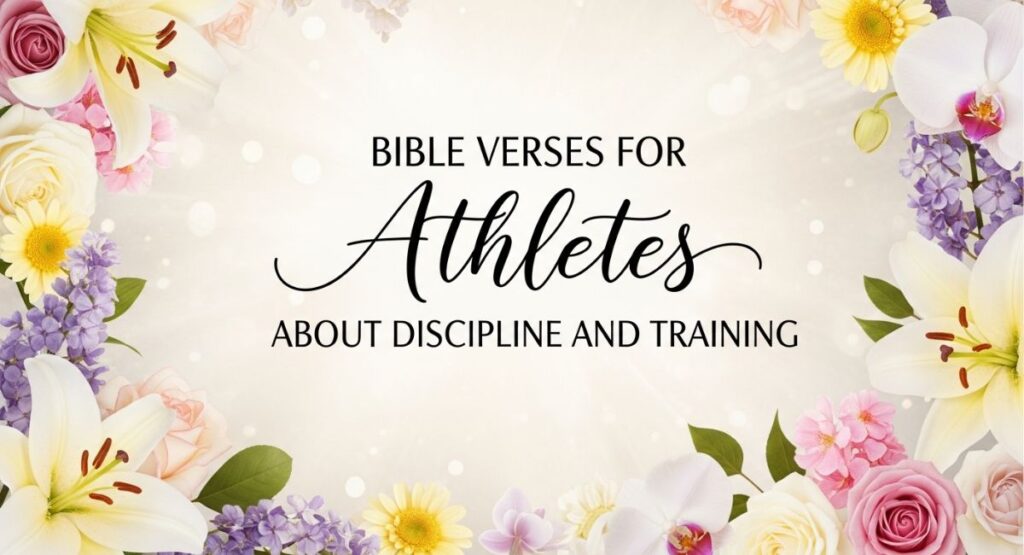 Bible Verses for Athletes About Discipline and Training