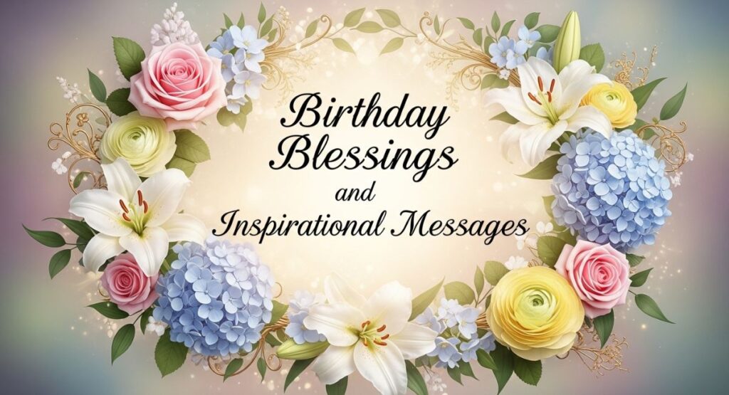 Birthday Blessings and Inspirational Messages