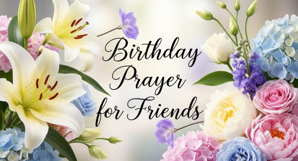 Birthday Prayer for Friends