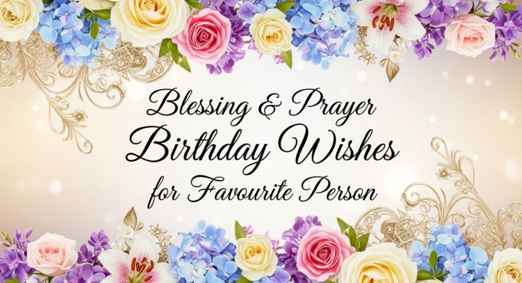 Blessing & Prayer Birthday Wishes for Favourite Person