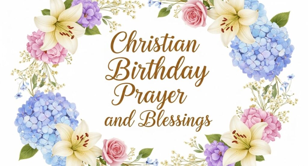 Christian Birthday Prayer and Blessings