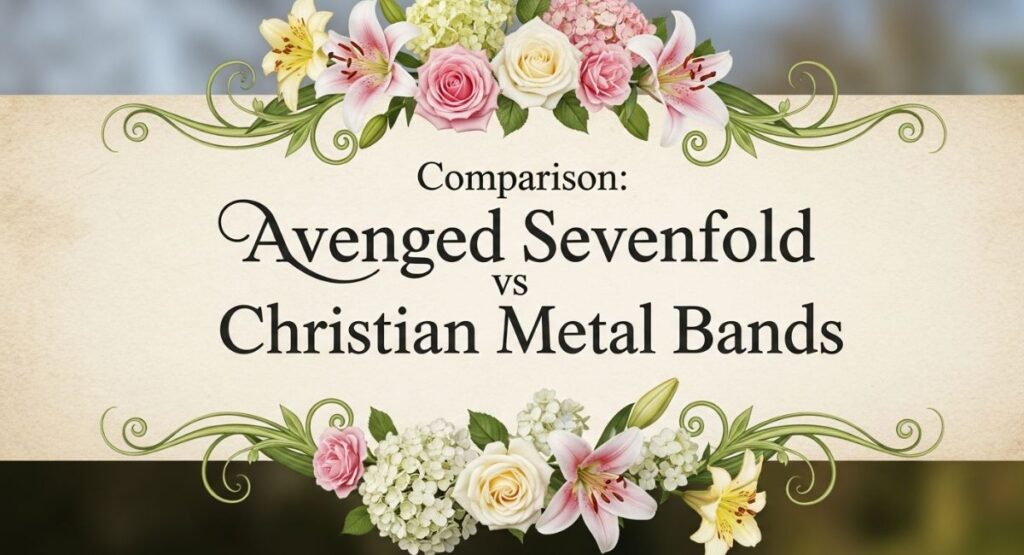 Comparison: Avenged Sevenfold vs Christian Metal Bands