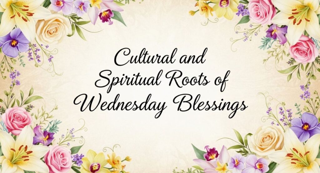 Cultural and Spiritual Roots of Wednesday Blessings