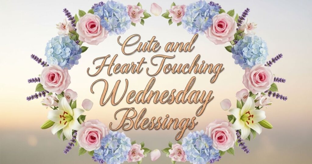 Cute and Heart Touching Wednesday Blessings