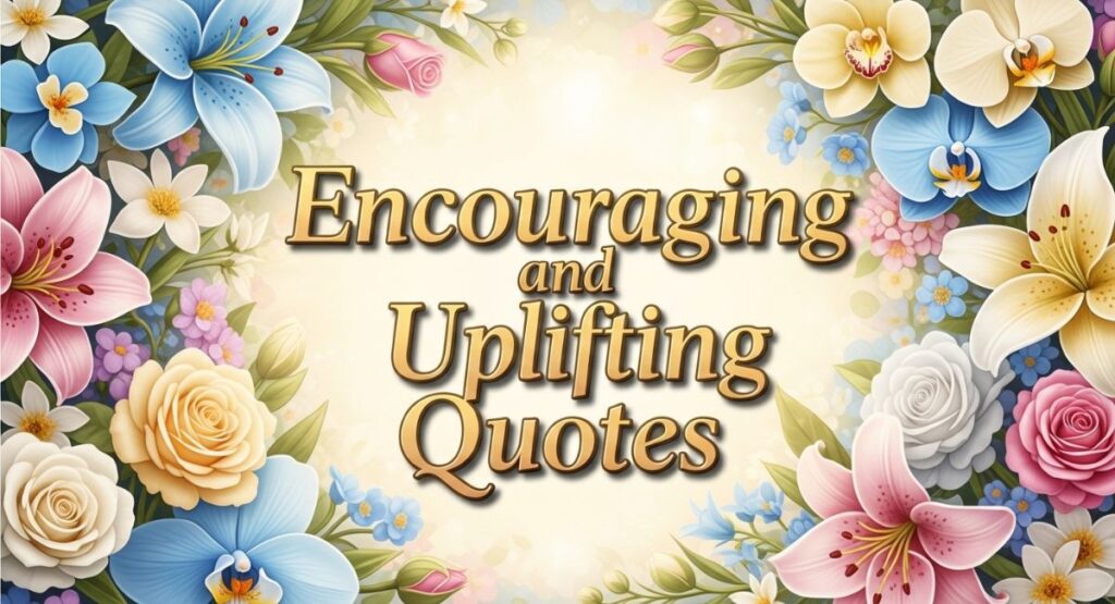 Encouraging and Uplifting Quotes
