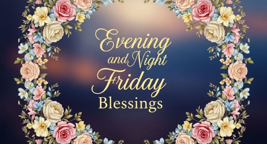 Evening and Night Friday Blessings