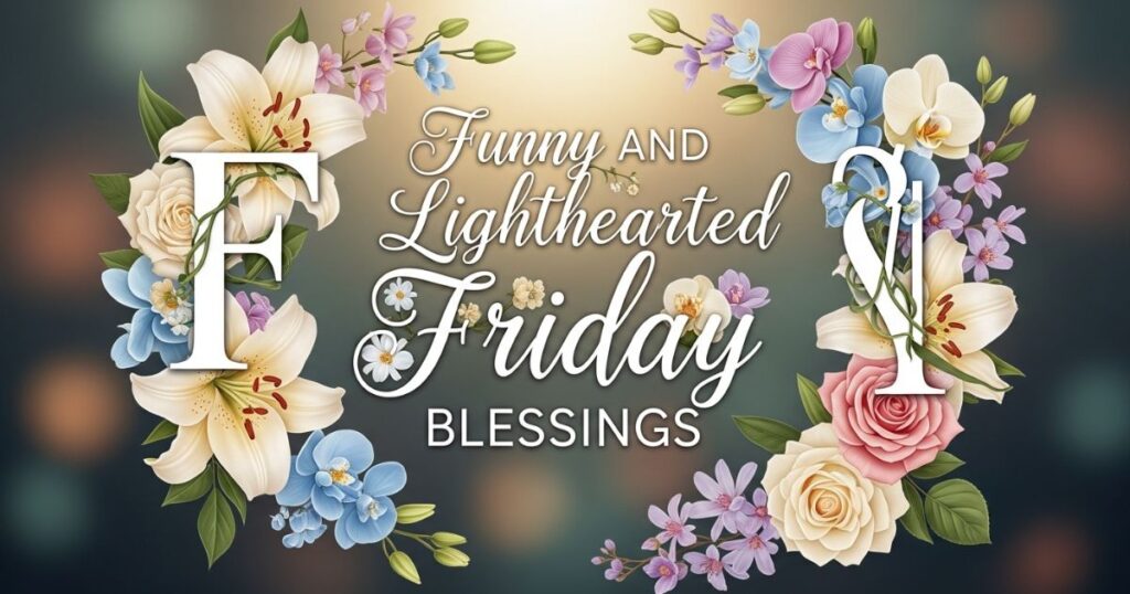 Funny and Lighthearted Friday Blessings