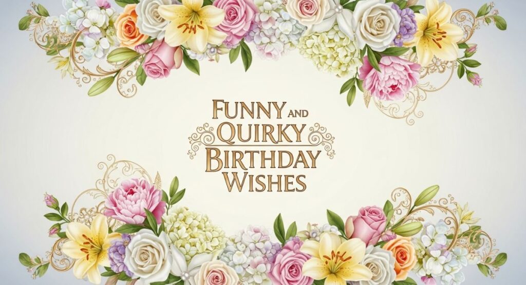 Funny and Quirky Birthday Wishes